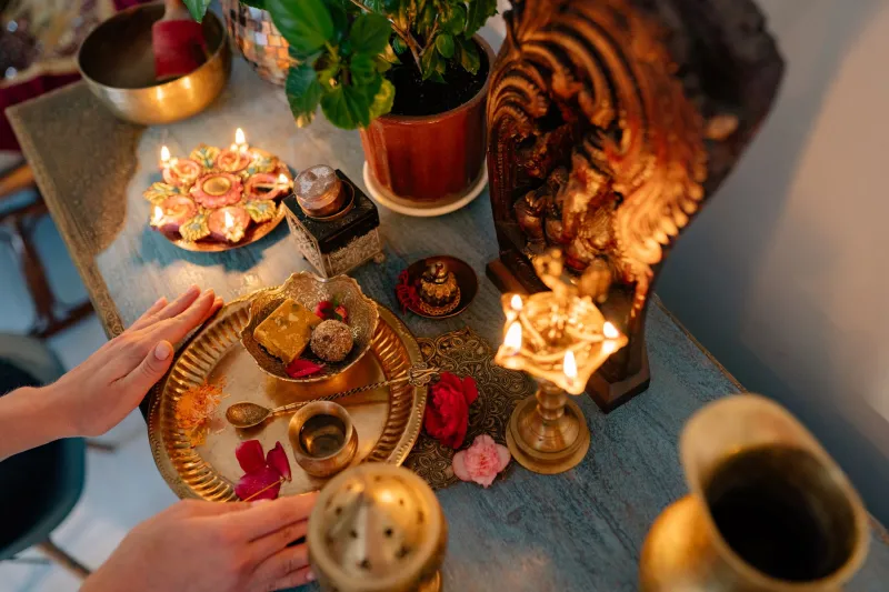 Where Divinity Meets the Doorframe: Indian-American Families Reinvent the Sacred Home